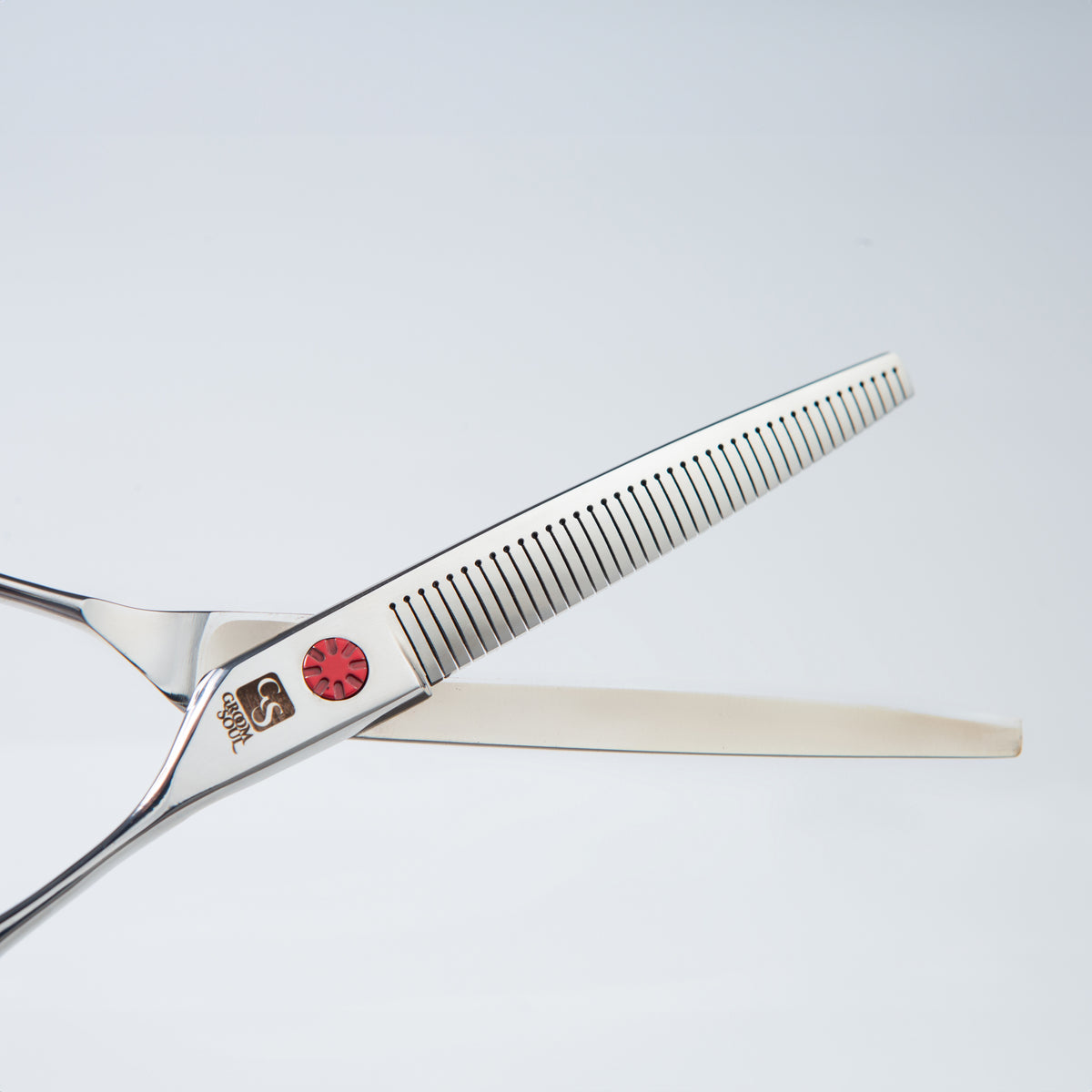 Gebogene Grooming-Schere für Hunde Groom Soul Elements Fire Magic, 7 Zoll.
