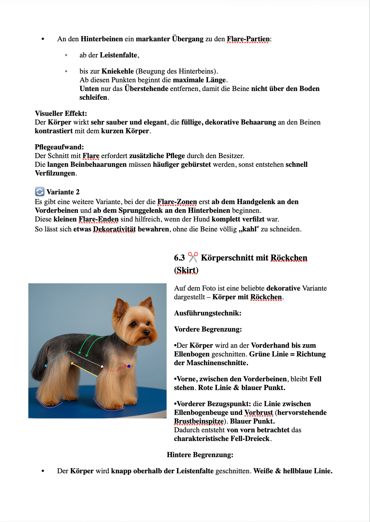 Professional Grooming Handbook – in German