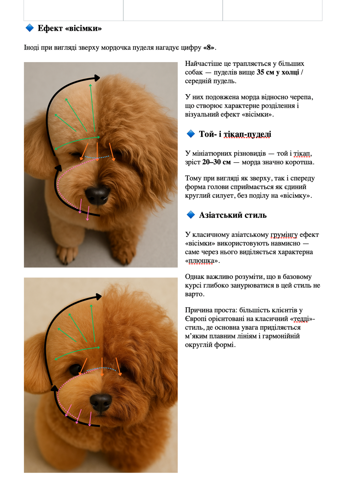 Professional Grooming Handbook – in Ukrainian