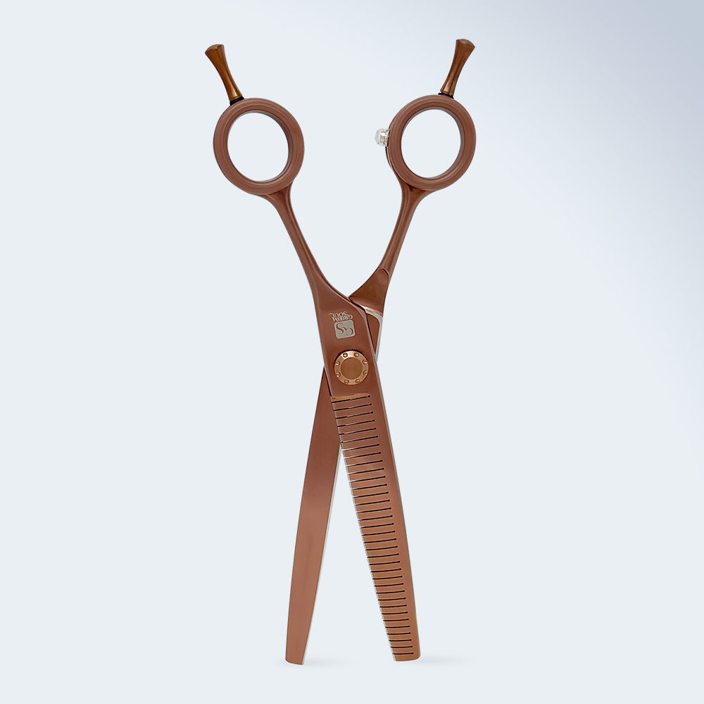 Gebogene Magic-Schere für die Hundepflege Groom Soul Harmonia, 7 Zoll