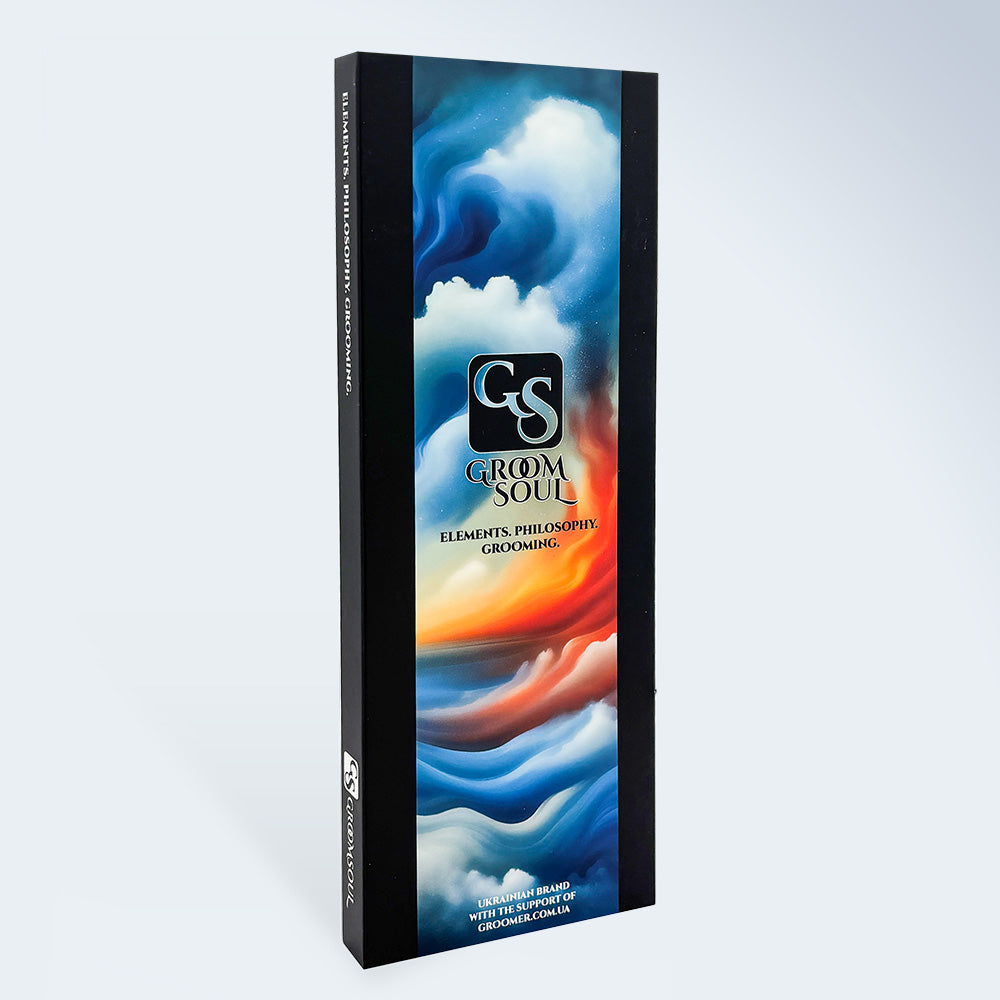 Gebogene Magic-Schere für die Hundepflege Groom Soul Harmonia, 7 Zoll