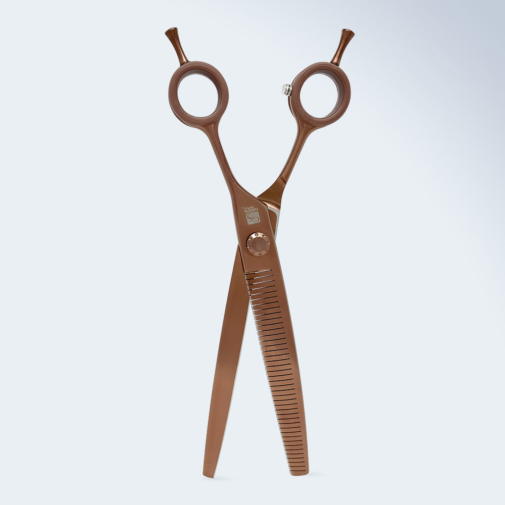 Gebogene Magic-Schere für die Hundepflege Groom Soul Harmonia, 7,5 Zoll