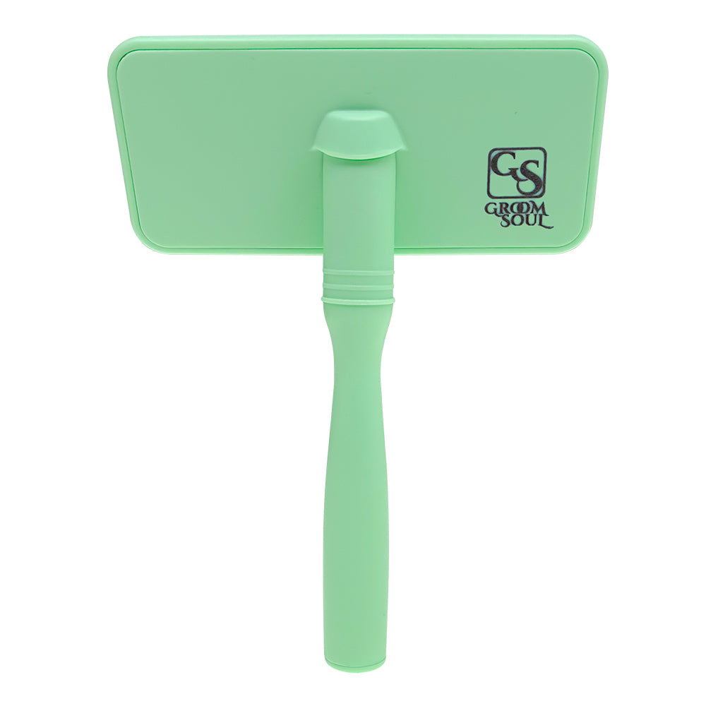 Zupfbürste für Tiere mit mittellangen Zinken Groom Soul Mint 27