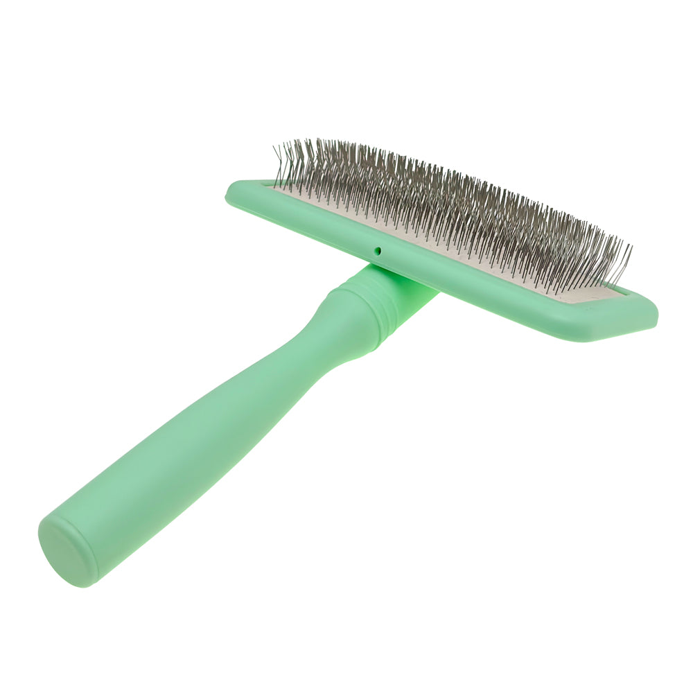 Zupfbürste für Tiere mit mittellangen Zinken Groom Soul Mint 27