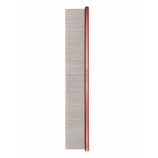 Feinzinkiger Kamm für Tiere Groom Soul Pink Series, 22 cm