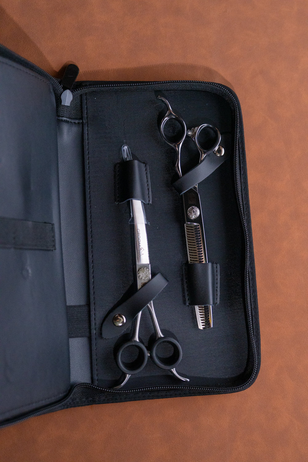 Groom Soul Basic Jazz – Professional Grooming Scissor Set, 4-piece