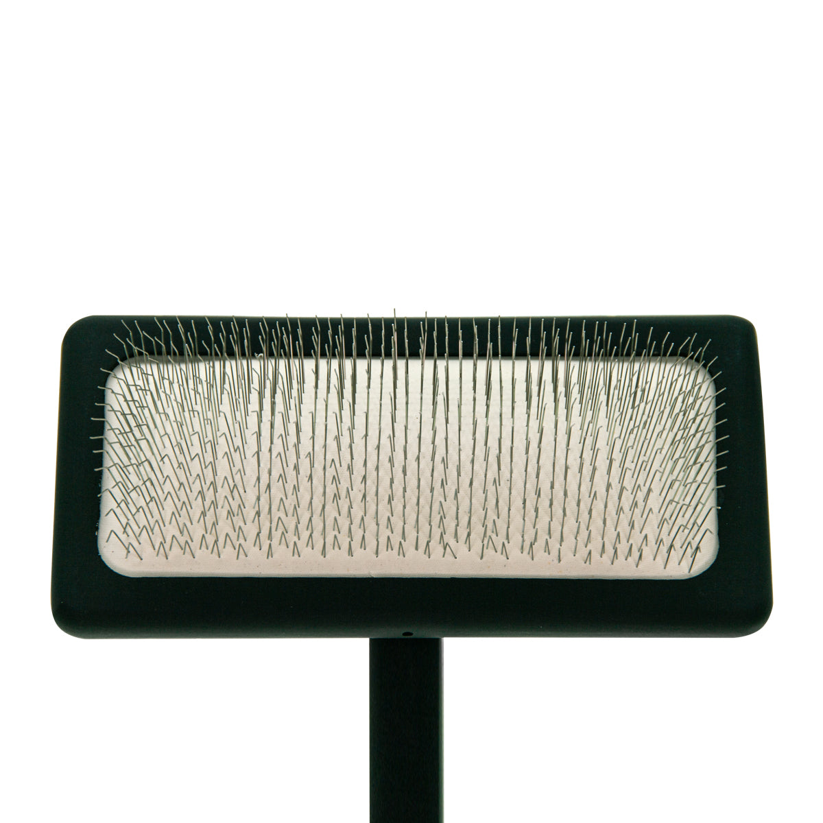 Slicker brush for animals with medium-length pins Groom Soul Natural Series Soft Pins Black