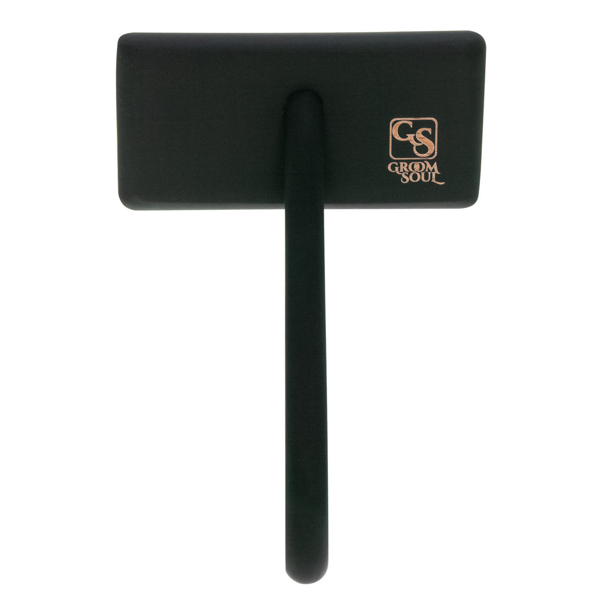 Slicker brush for animals with medium-length pins Groom Soul Natural Series Soft Pins Black