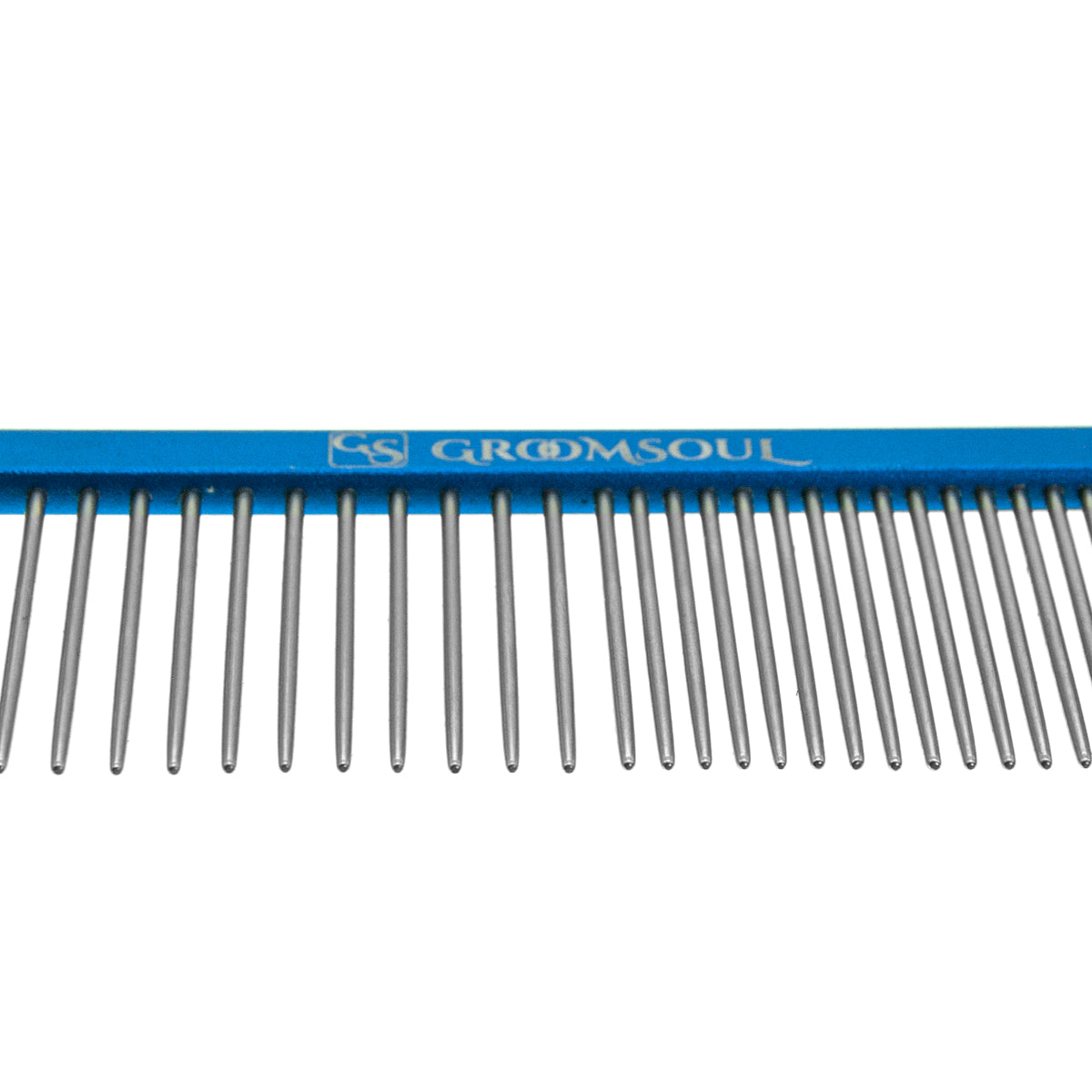 Groom Soul Blue Series metal comb for pets, 19 cm