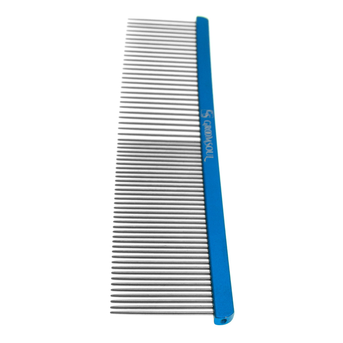Groom Soul Blue Series metal comb for pets, 19 cm