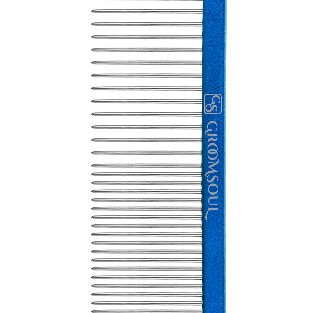 Groom Soul Blue Series metal comb for pets, 19 cm