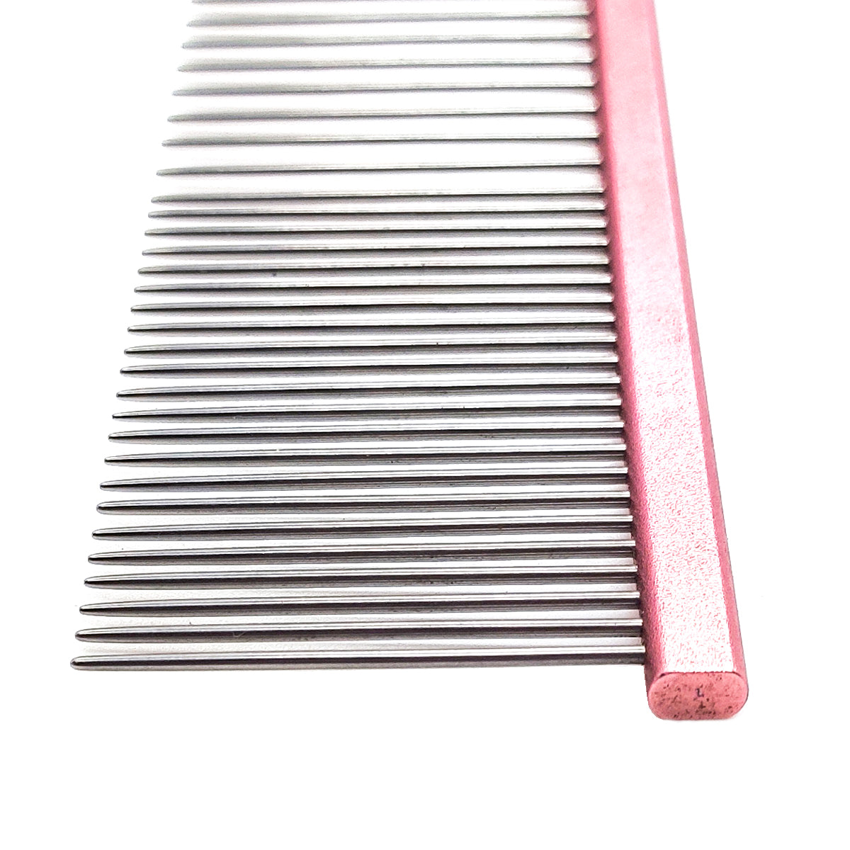 Metallkamm für Tiere Groom Soul Pink Series, 24,5 cm