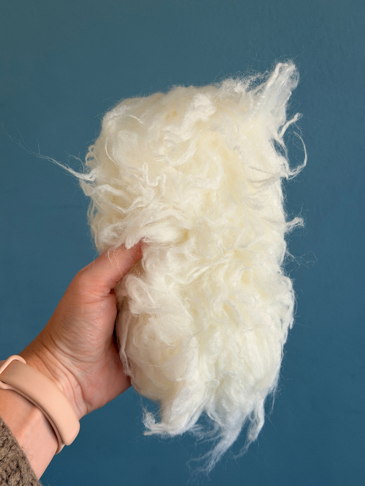 Cylindrical training fur