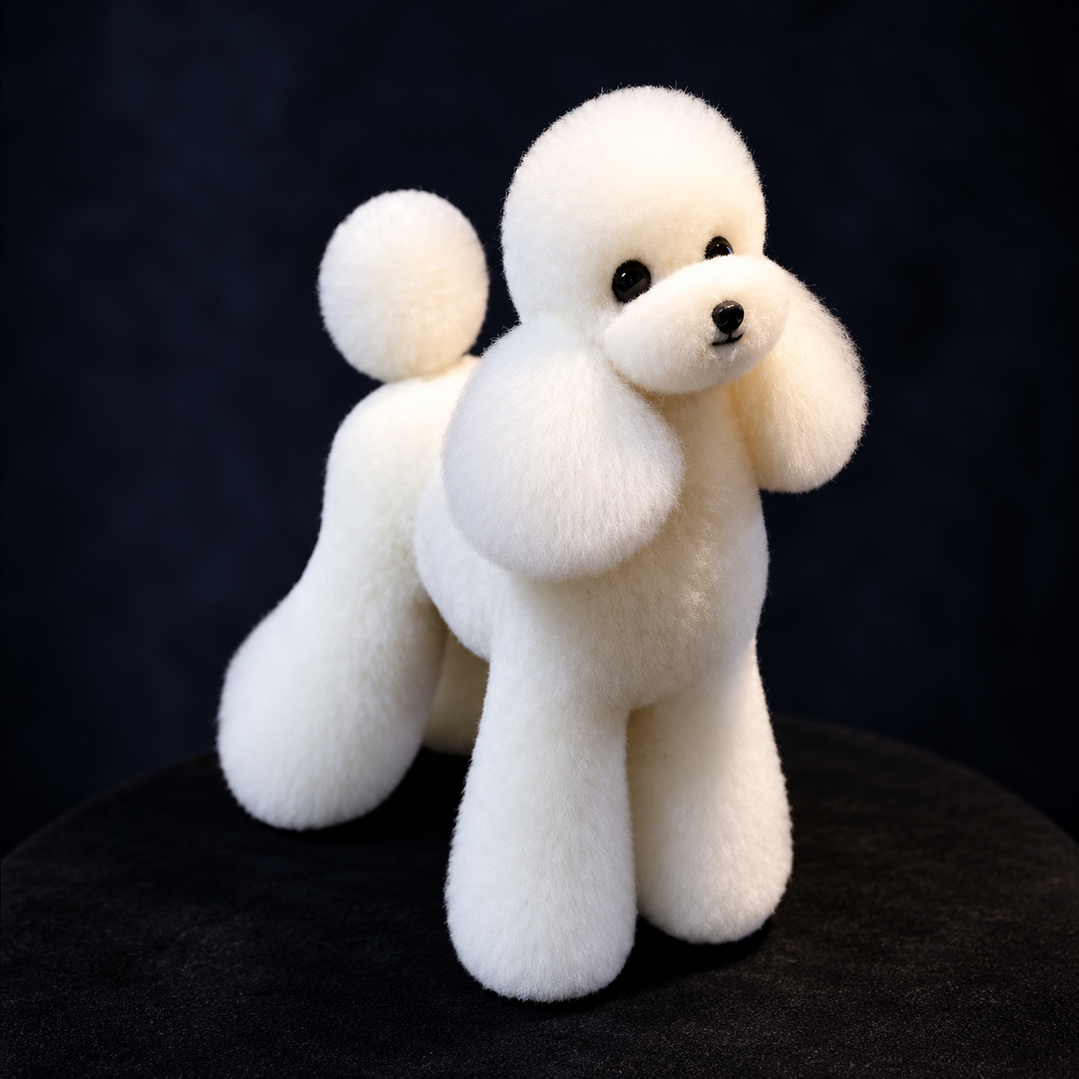 Teddy full-body fur, creamy white