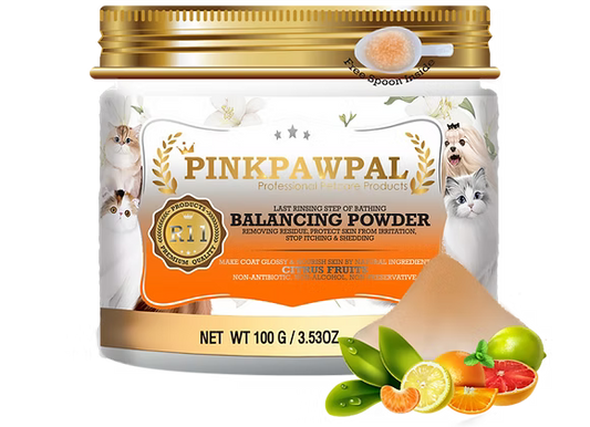 Pink Paw Pal Balancing Rinse Powder