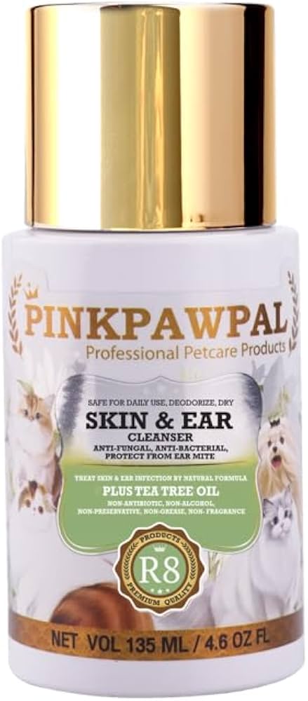 Pink Paw Pal Skin and Ear Cleaner