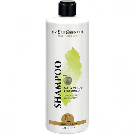 Iv San Bernard Green Apple – softening shampoo for long coats, 500 ml