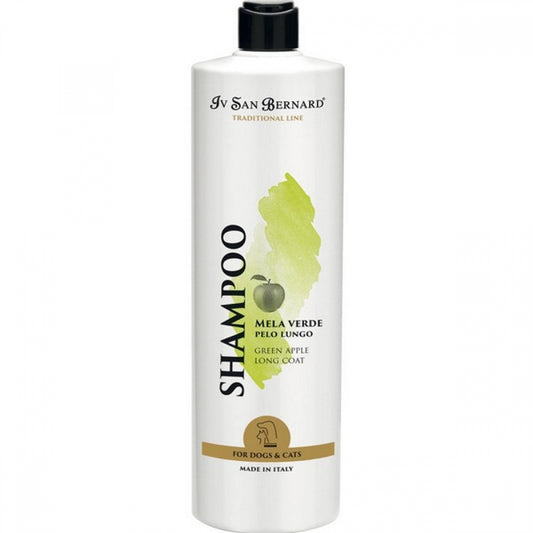 Iv San Bernard Green Apple – softening shampoo for long coats, 1000 ml