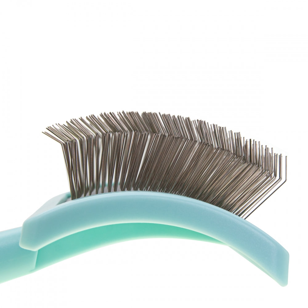 Große Zupfbürste für Tiere mit extra langen Pins – Groom Soul Pro Series Extra Long Pins Mint
