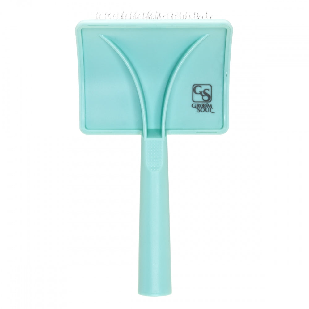 Große Zupfbürste für Tiere mit extra langen Pins – Groom Soul Pro Series Extra Long Pins Mint