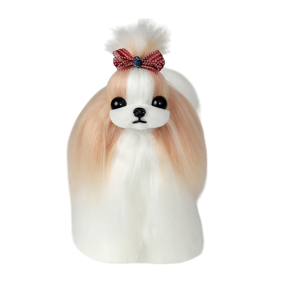Shih-Tzu Ganzkörperfell, Champagner-Weiß (Shih Tzu full body hair (Champagne and white)