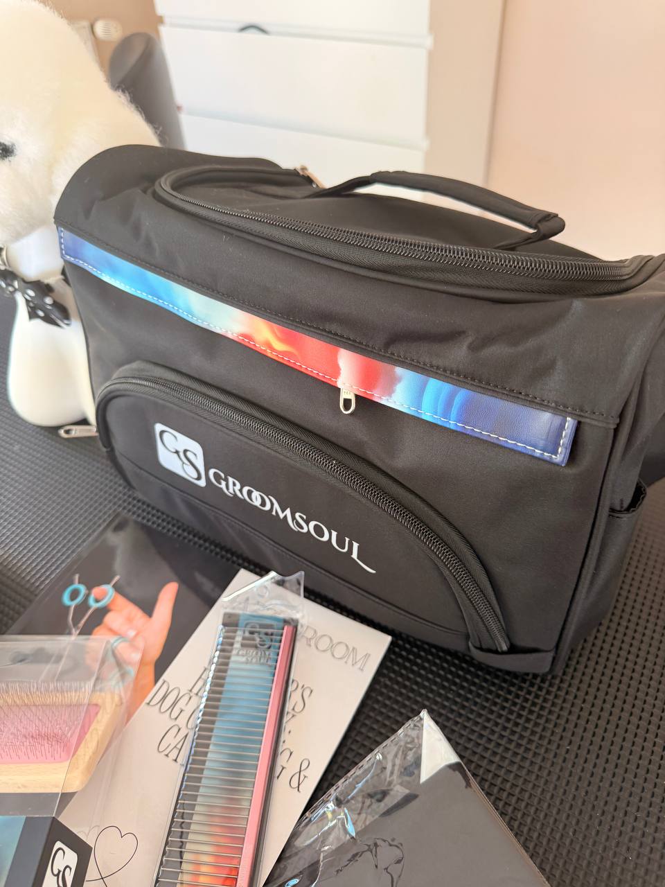 Professionelles Groomer-Set in Tasche – 7-teilig